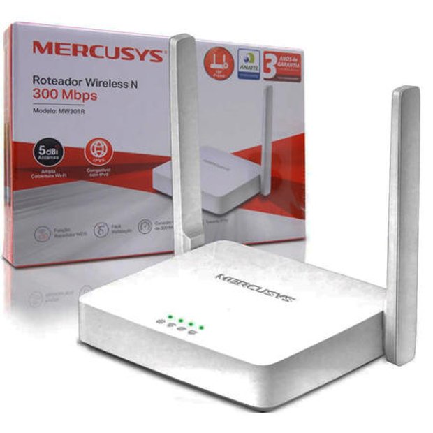 MERCUSYS 300MBPS WIRELESS N ROUTER (MW301R) - Linkqage