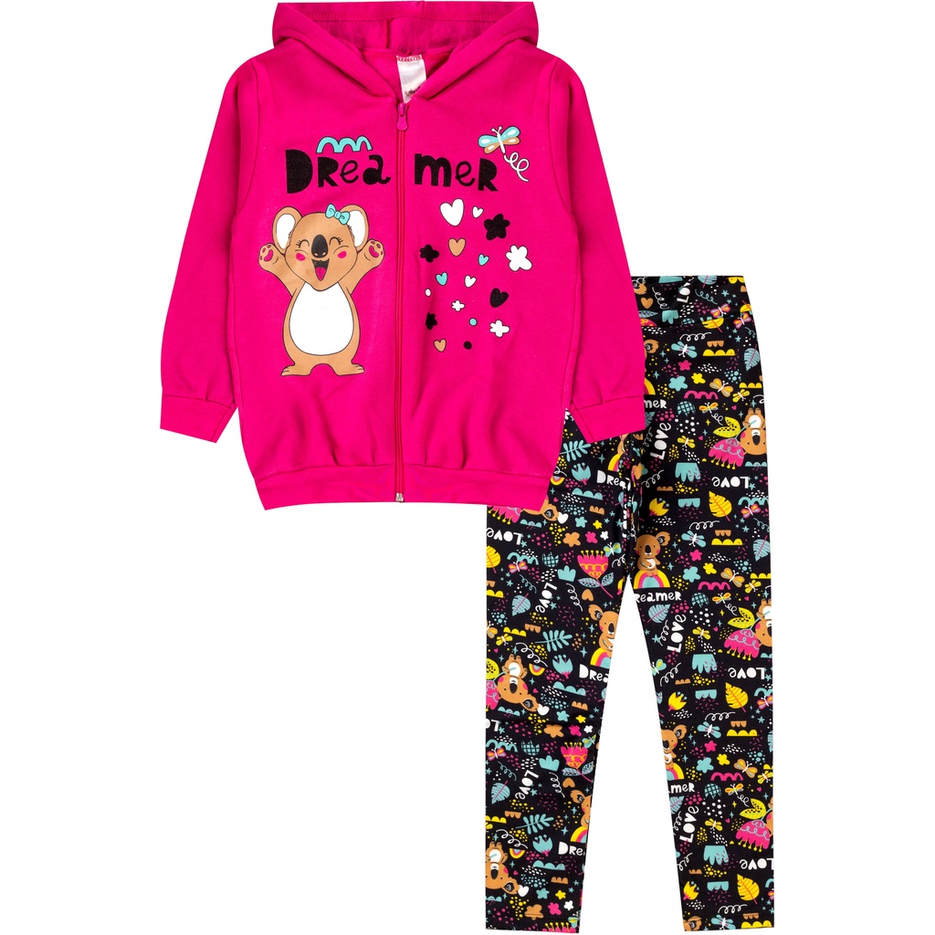 Conjunto de frio moleton com capuz infantil + calça estampa desenho  infantil roblox para meninos envio imediato