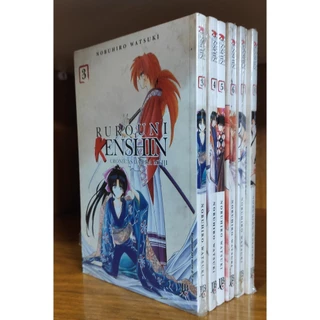 Mangá Rurouni Kenshin - Samurai X - Volumes 3 ao 8 + Especial