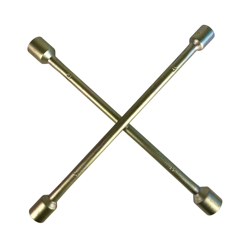 Clé En Croix BRILLIANT TOOLS BT691015 - 1/2" X 17 X 19 X 22 Mm - Qualité Professionnelle Made In Germany - 2