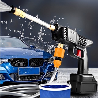 Lavadora de Alta Pressão Portátil Recarregável Para Carros E Jardins Linha Premium