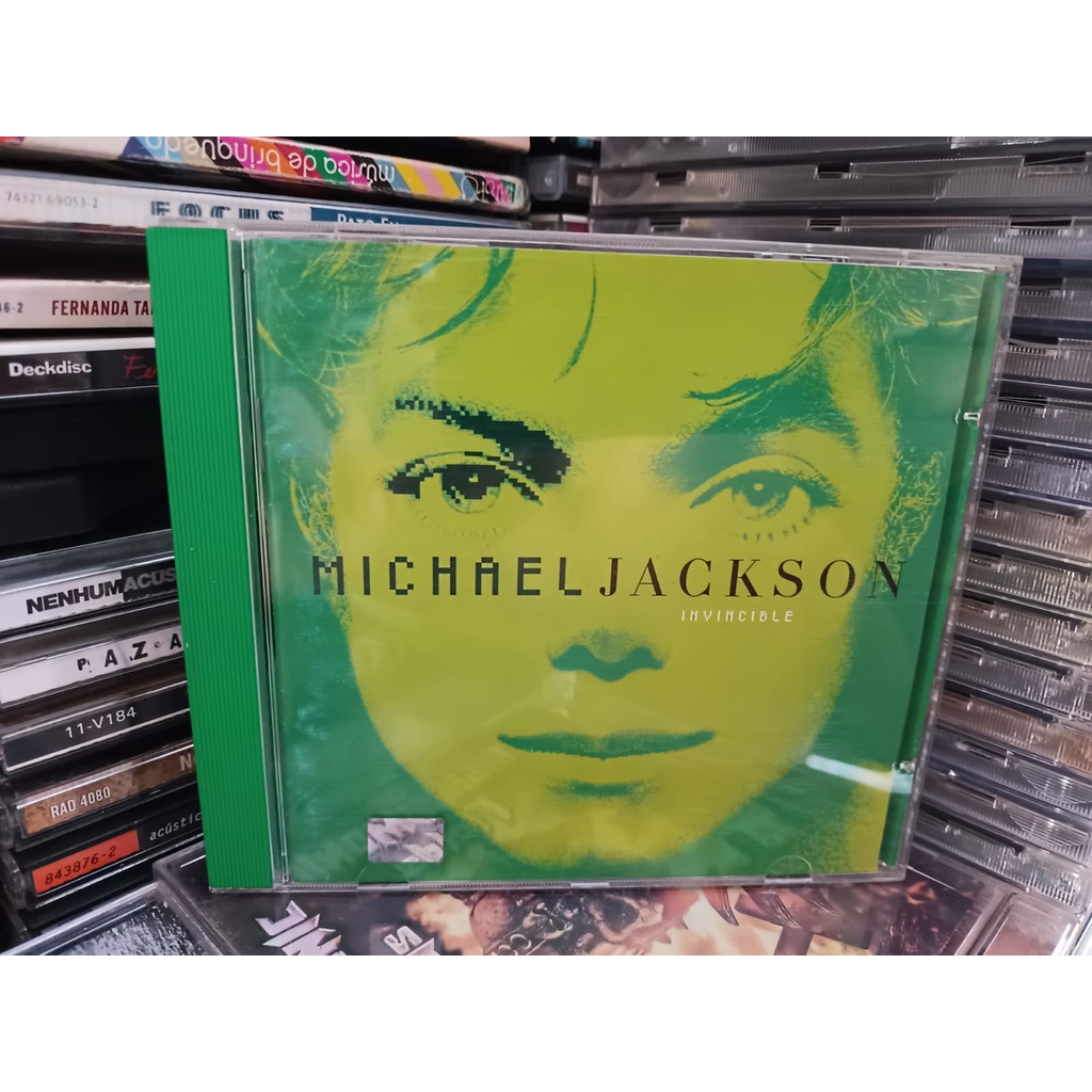 CD Michael Jackson - Invincible (VERDE)