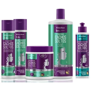 Super Kit Cachos Soltos com Ativador Beleza Natural