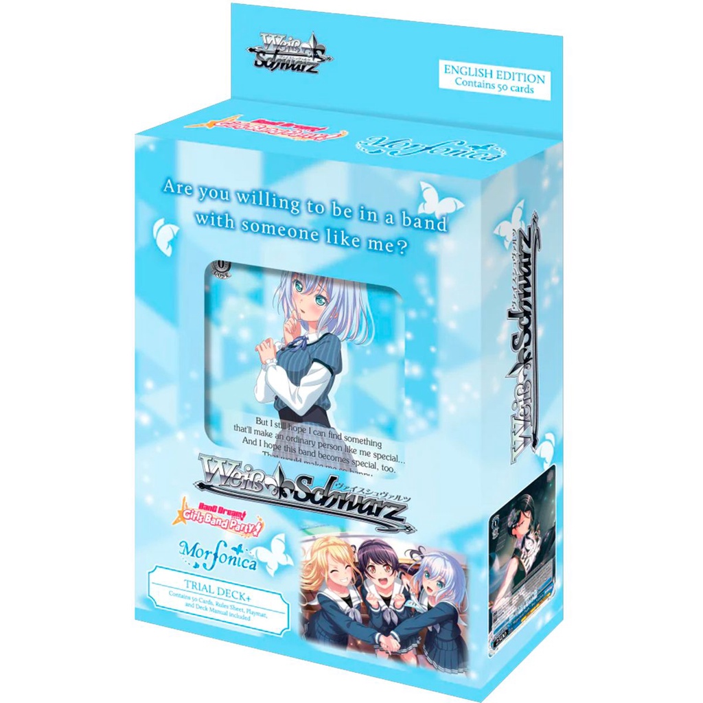 Weiss Schwarz Trial Deck Bang Dream Girls Band Party Inglês