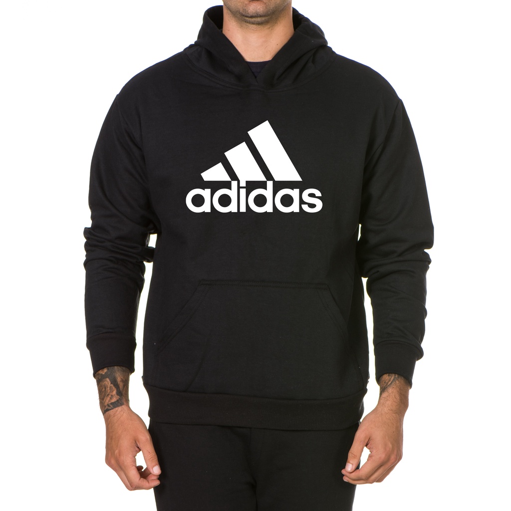 Blusa de best sale frio moletom adidas