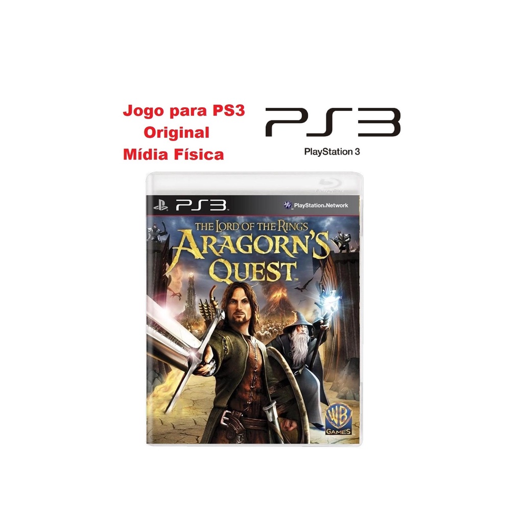 jogo the lord of the rings aragorn's quest ps2 original novo - Ri Happy