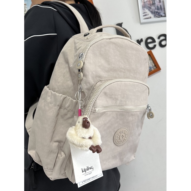 Novo Estilo Macaco kipling Médio 37CM Mochila Escolar Jovem Homens Mulheres Impermeável Leve Viagem Fitness