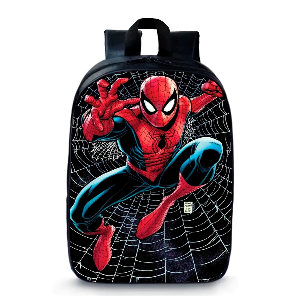 Mochila Pequena Pré Escolar Homem Aranha 4