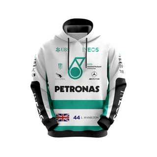 Blusa De Moletom Full Masculina Petronas Automobilismo Corrida Pronta Entrega