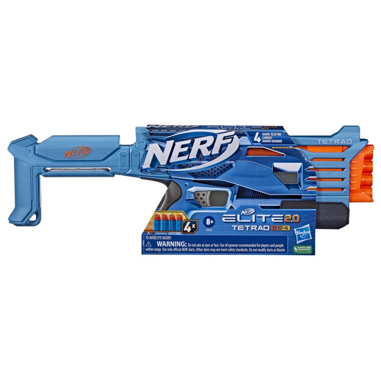Nerf Elite 2.0 Tetrad QS 4 - Hasbro F5026