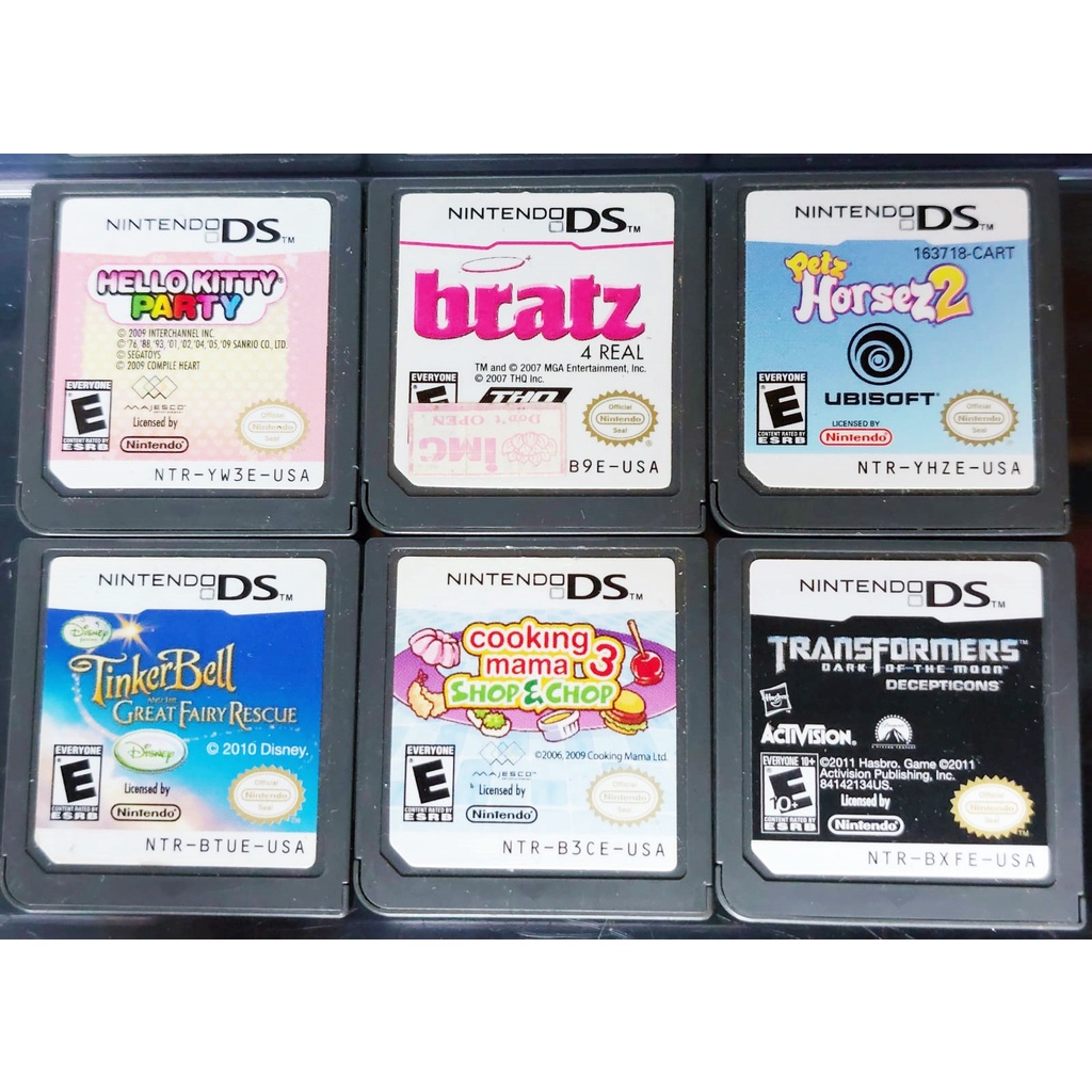 Jogo Cartucho Nintendo DS 3DS DSi DS Lite Original