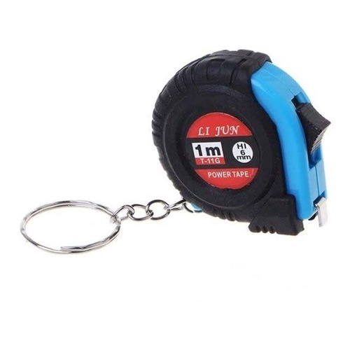 Kit 10 Mini Chaveiro Trena Fita Métrica 1mt P/ Brinde Lembrancinha ...