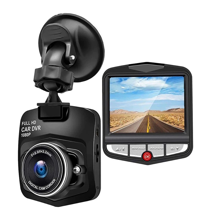 Câmera Automotiva Veicular para Carro Filmadora Full HD 1080p DVR Gravador de Direção com