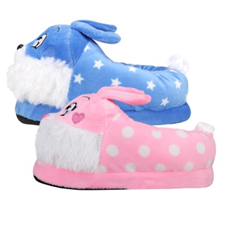 Pantufa De Casa Infantil Menino Menina Pelúcia Confortável Inverno