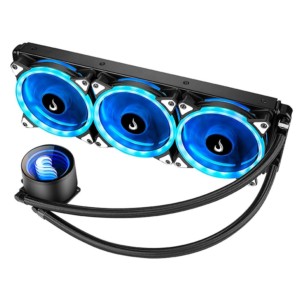 Water Cooler Rise Mode 360mm RGB Intel e AMD LGA 1700 1200 1151 1150 1155 1156 AM5 AM4 AM3 FM1 FM2