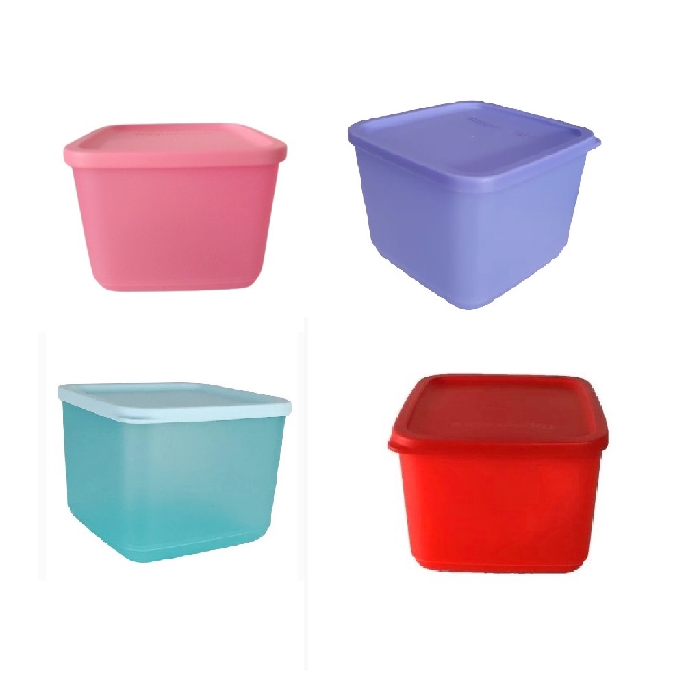 Refri Line Quadrada 1 Litro Tupperware Diversas Cores | Shopee Brasil