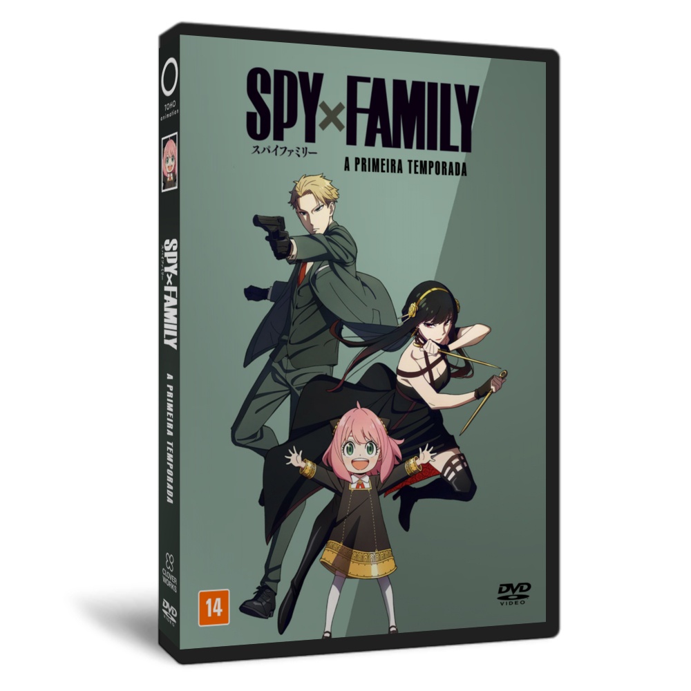DVD Anime Spy x Family 1ª Temporada | Shopee Brasil