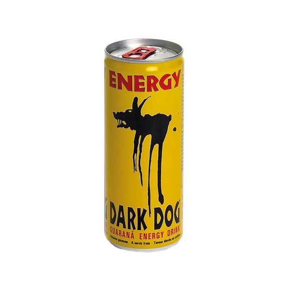 Energético Dark Dog Energy Drink Lata 250ml colecionável Imported
