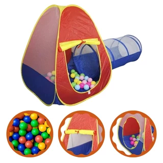 Barraca Infantil Divertida 2x1 Com 60 Bolinhas Coloridas em Oferta na Shopee