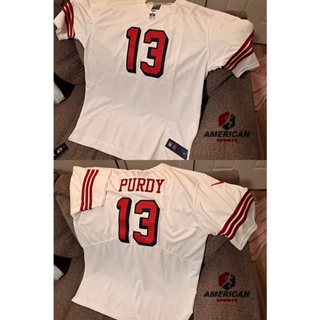 Masculino Camisa San Francisco 49ers Brock Purdy 2023NFL Scarlet Red  Limitada de Futebol Americano Jersey