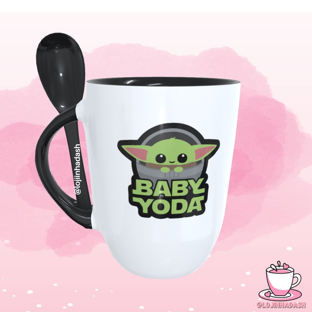 Caneca Personalizada Yoda Star Wars - Faça ou Não Faça