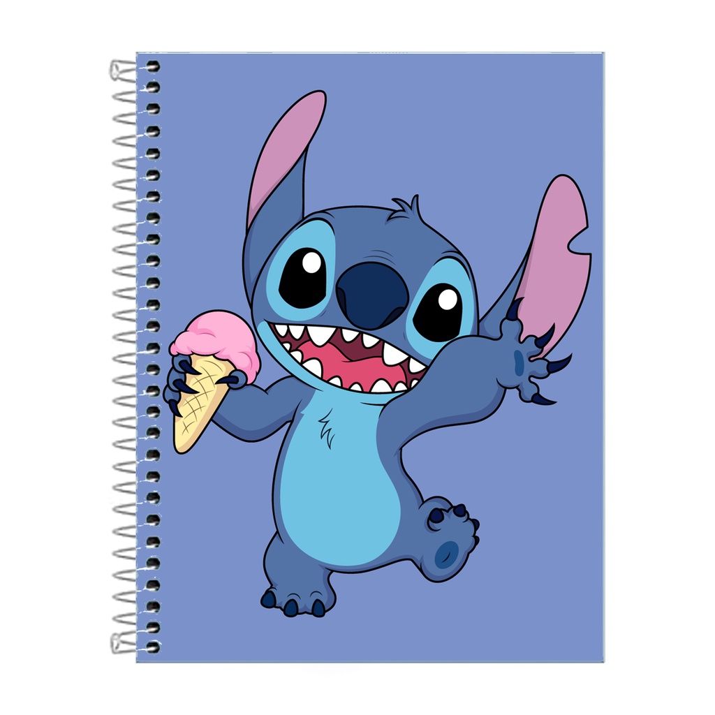 Caderno Lilo And Stitch 1 Matéria 96 Folhas Shopee Brasil 4015