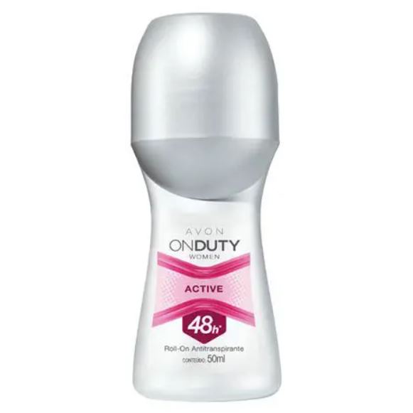 Desodorante Avon Roll-on - 50 Ml Cada Antitranspirante 48 Horas On Duty ...