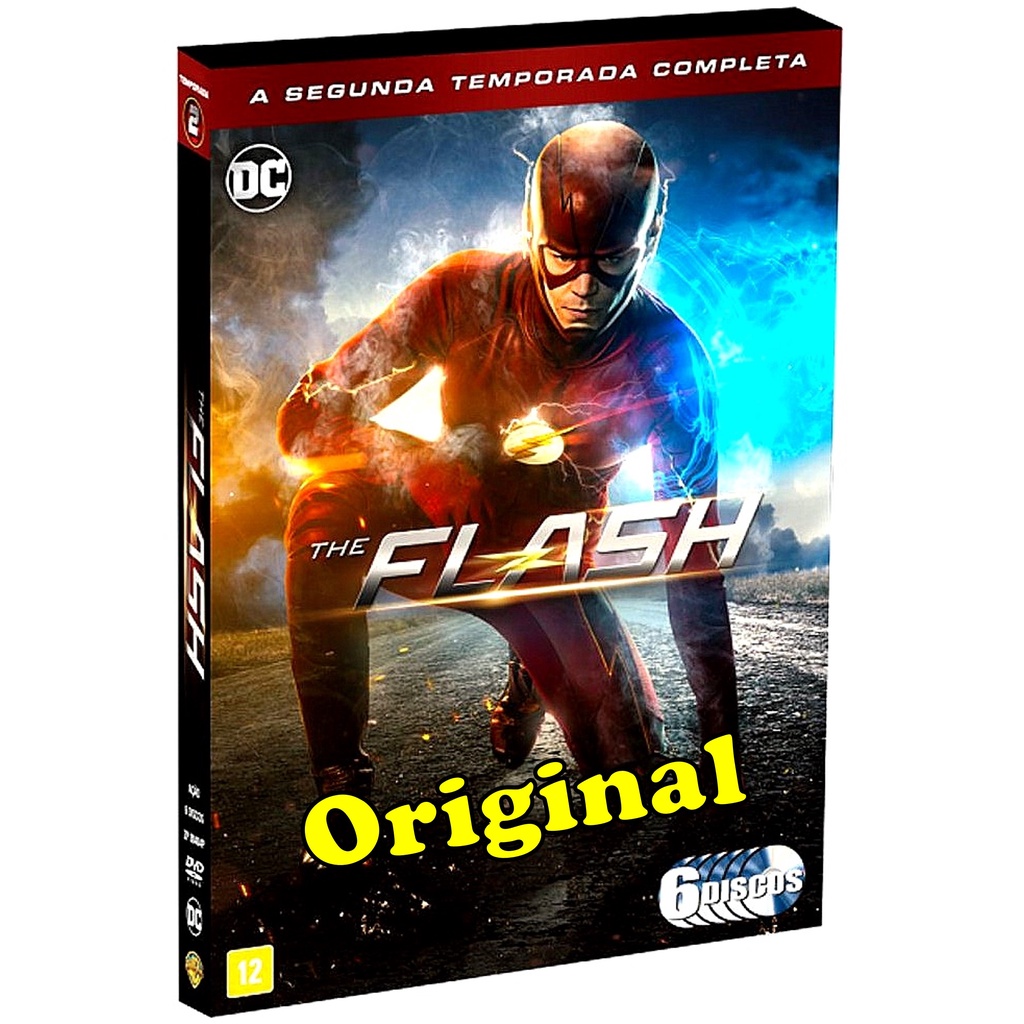 Box Dvd The Flash A Segunda Temporada 2ª Completa - DC Ação Série ...