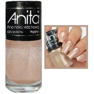 Esmalte Anita Ano Novo Vida Nova Rosa Nem vem me ofuscar 10ML