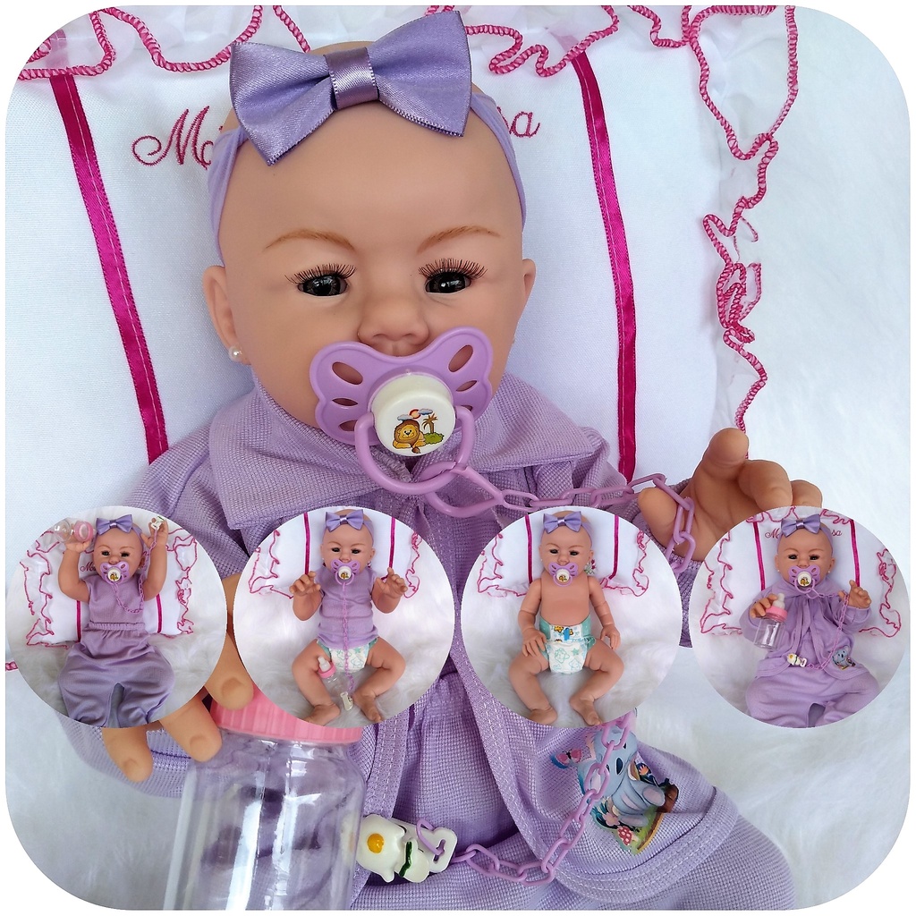 Boneca bebe reborn original