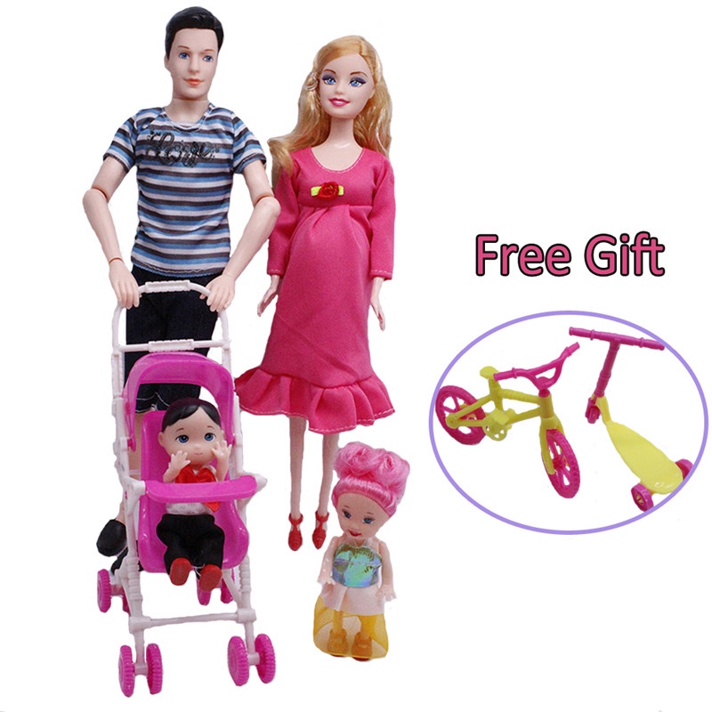 Baby Dolls Acessórios Set para Meninas, Moda, Handmade, Grávida Mãe,  Bonecas Barbie, Jogo, Dia de Natal, Presente de Aniversário - AliExpress