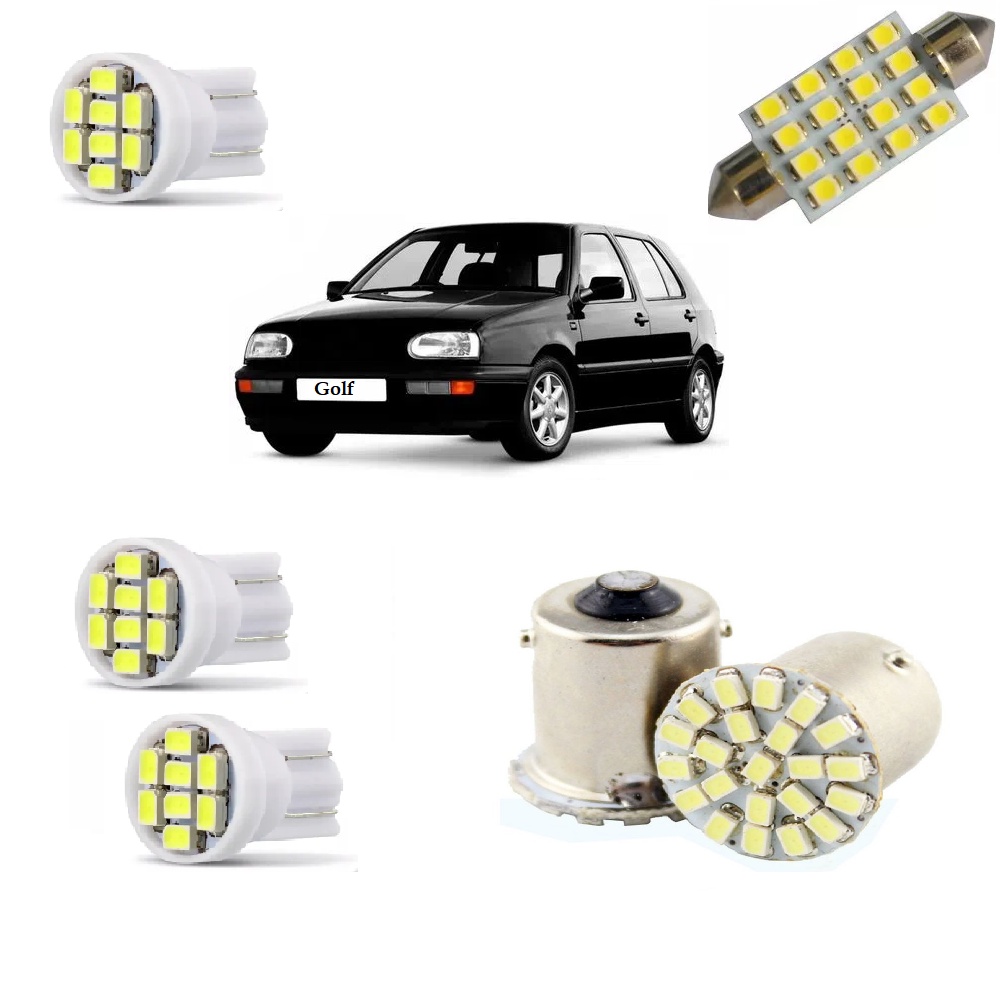 Kit Leds Interno Golf Mexicano E Gti 95 A 97 98