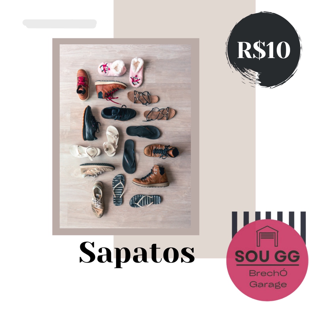 Sapatos Usados Brechó Casual Social Sapatilha Oxford Salto Alto Scarpin Tamanhos Variados Moda Feminina Promoção Bazar Cores Variadas Bom Estado