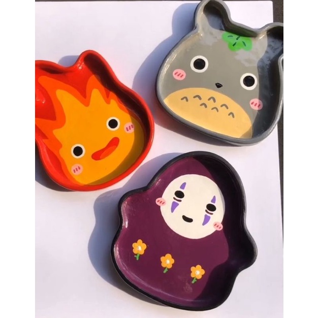 porta Joias calcifer Incensários Cerâmica