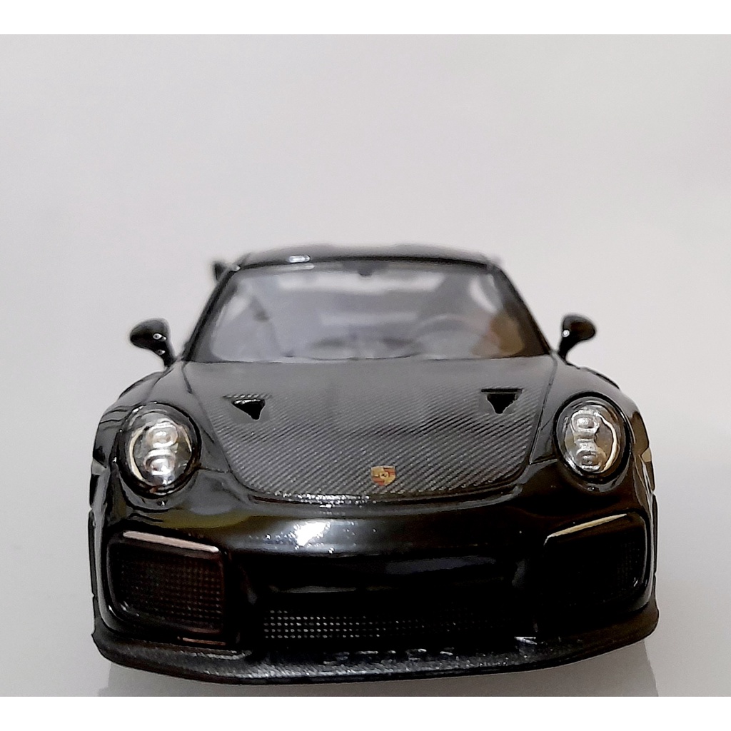 Kinsmart 5-Pack Porsche 911 GT2 RS Diecast Model Toy Cars - 1:36 Scale, Black