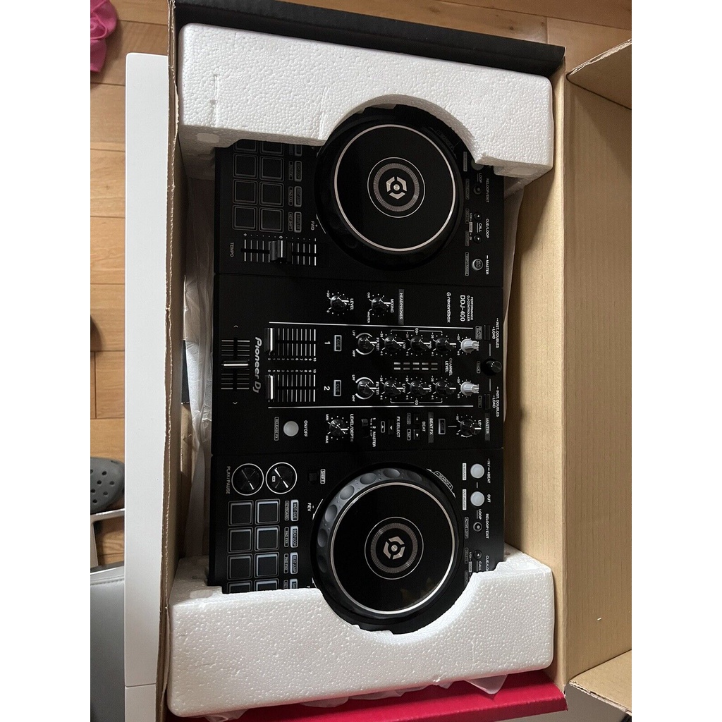 NOVO - Pioneer DDJ 400 Mixer controlador de DJ profissional de 2 canais DDJ400 DDJ-400