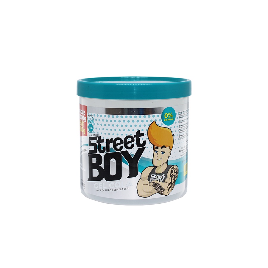 Gel Cola Ação Prolongada Street Boy 500g