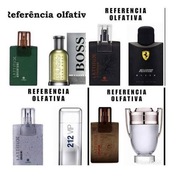 Perfume Masculino Hinode Latitude Referencias Importados 100ml.