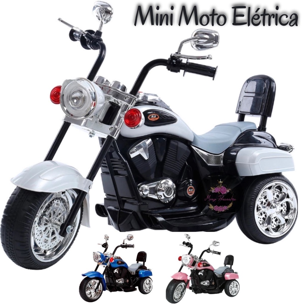 Moto Elétrica Infantil Criança Menino Motocross Homeplay em Promoção na  Americanas