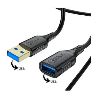 Cabo OTG Macho Fêmea 3 Metro USB 3.0 Resistente Hrebos HS-146