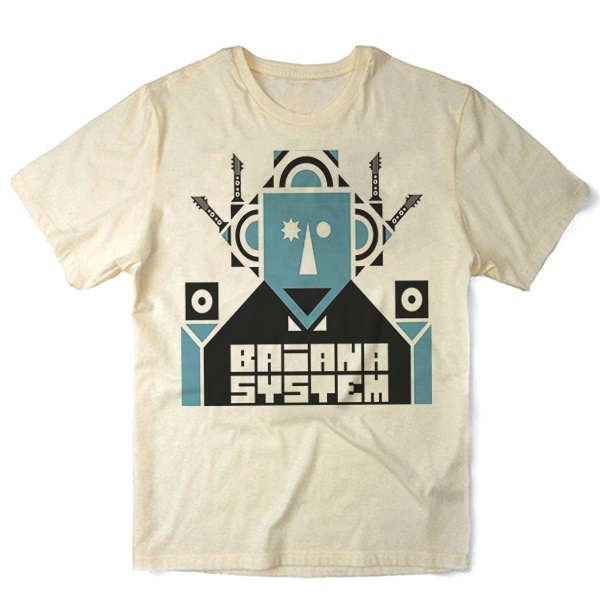 Camiseta Algodao Baiana System Banda Nacional Musica MPB Rock Unissex