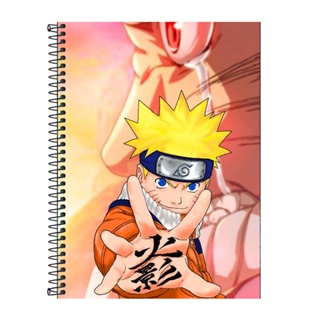 Caderno 10 Matérias Boruto Anime Naruto Universitário – Papelaria Giga