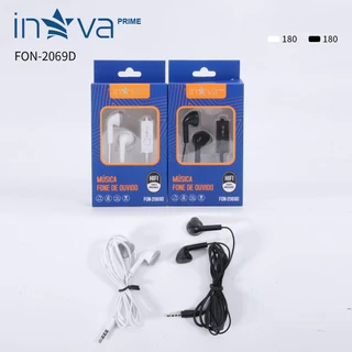 kit Fone de Ouvido P2 Com Microfone Inova FON-2069