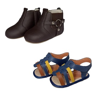 kit 2 pares sandalia botina country ou tenis estrela