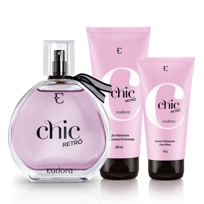 Kit Chic Retrô Completo (3 itens) | Shopee Brasil