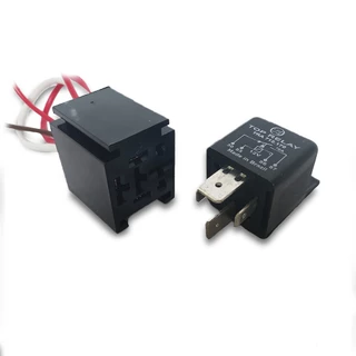 Rele auxiliar 4 pinos 70 AMP com chicote