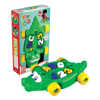 Brinquedo De Encaixar Para Bebê Bobbydilo Colorido Dismat em Oferta na Shopee