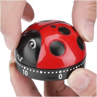 Timer Temporizador Cronometro 60 Minutos Joaninha Campainha