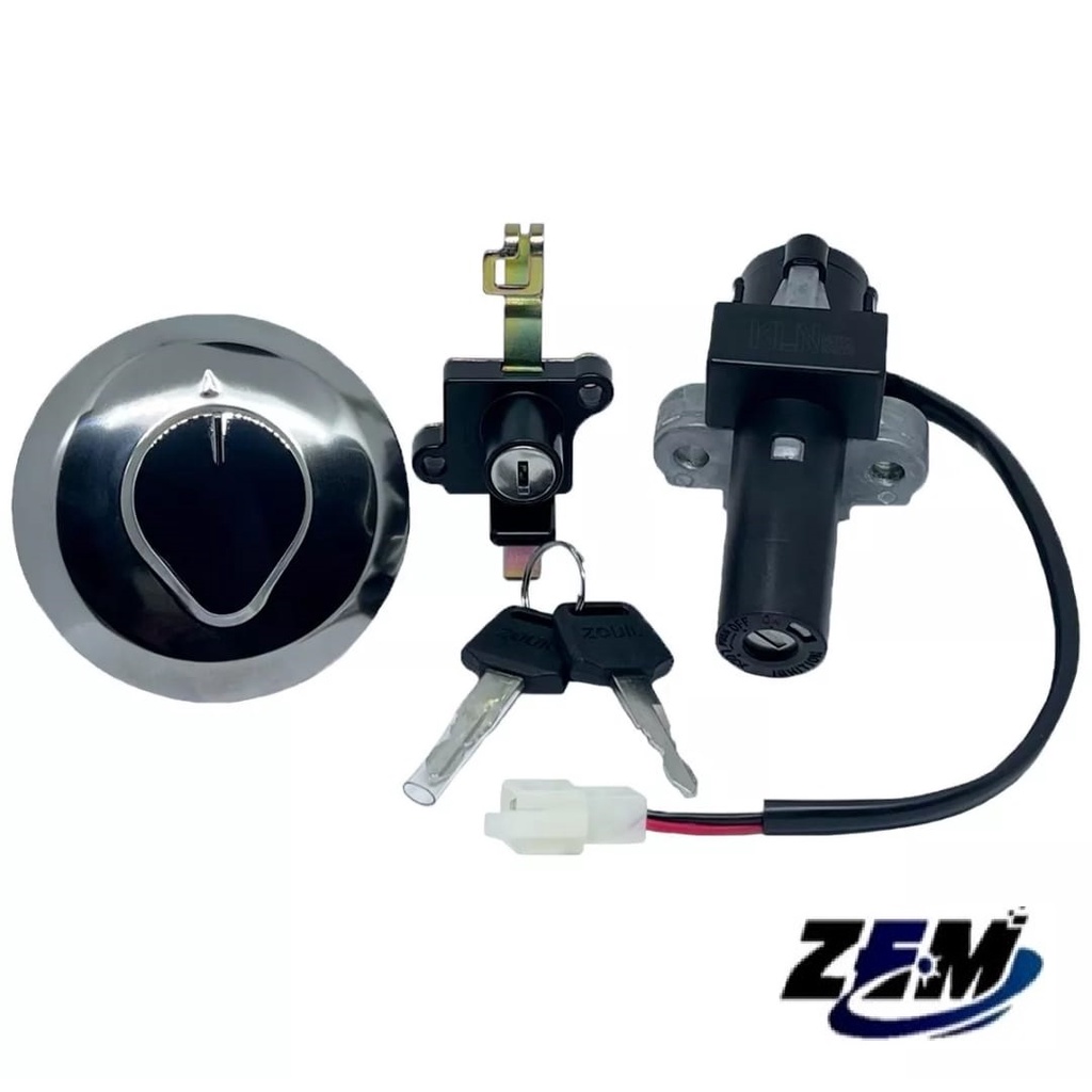 Kit De Ignição CBX 250 Twister 2006/08 + Tampa + Trava Banco Envio Imediato