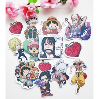 Combo 01 -  One Piece 13 Adesivos